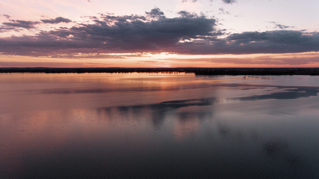 Sunset at Lake Cargelligo