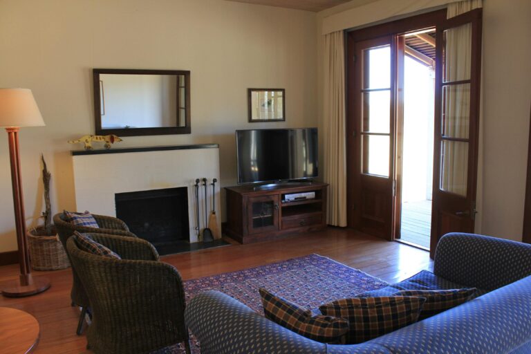 Living rooms all have their own unique designs with curated Australian artwork