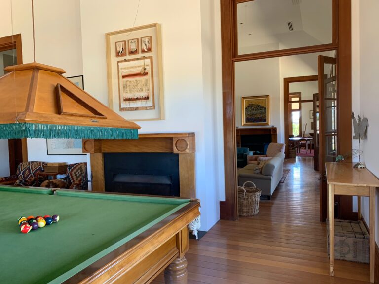 Communal area for groups to book an event, or just hang out and relax