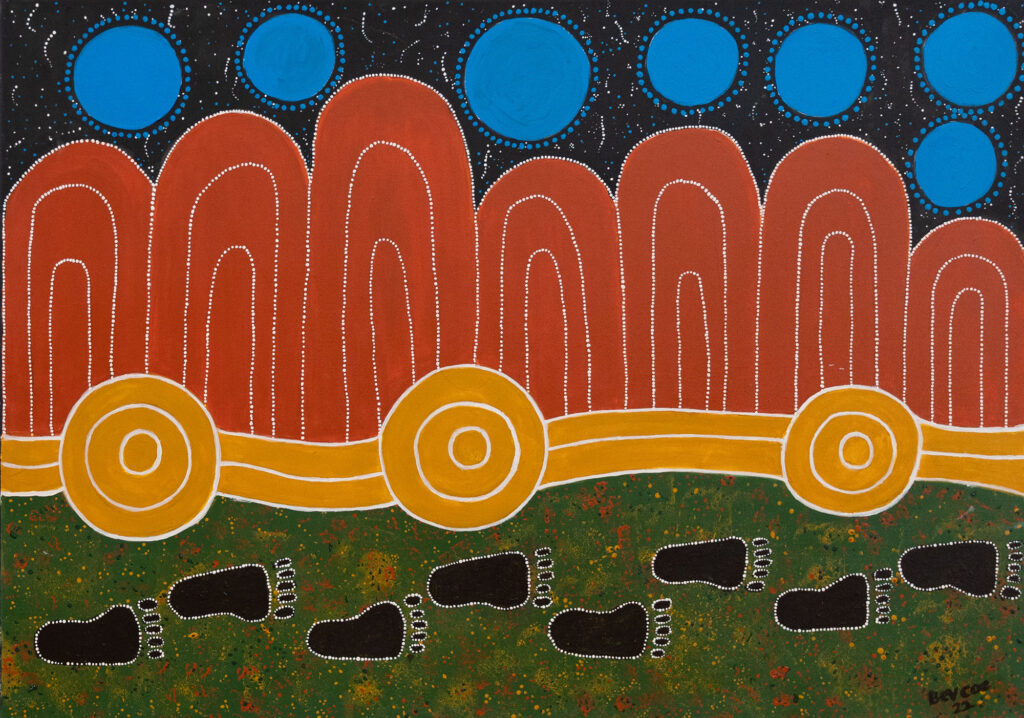 Wiradjuri Centre Artwork