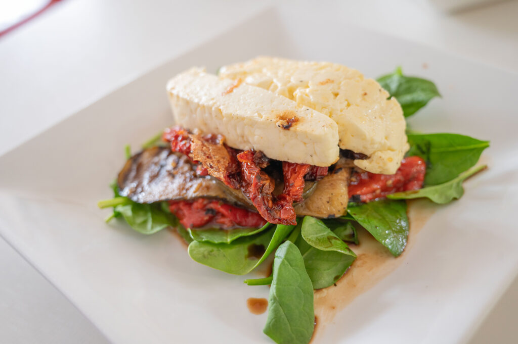 Haloumi Salad lunch