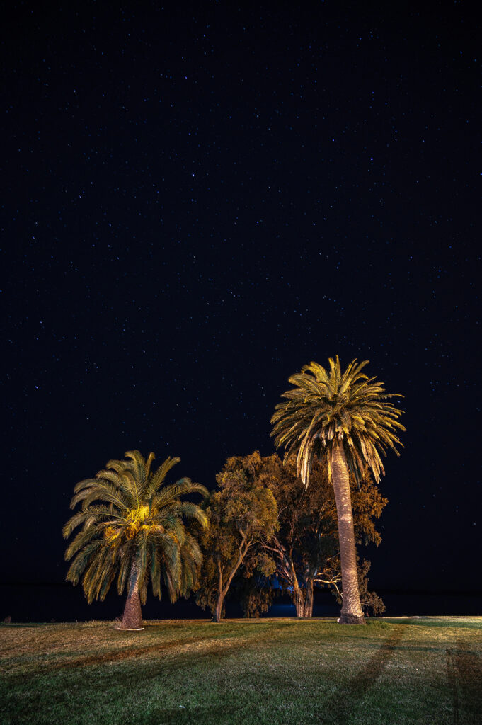 Night Sky Lake Cargelligo