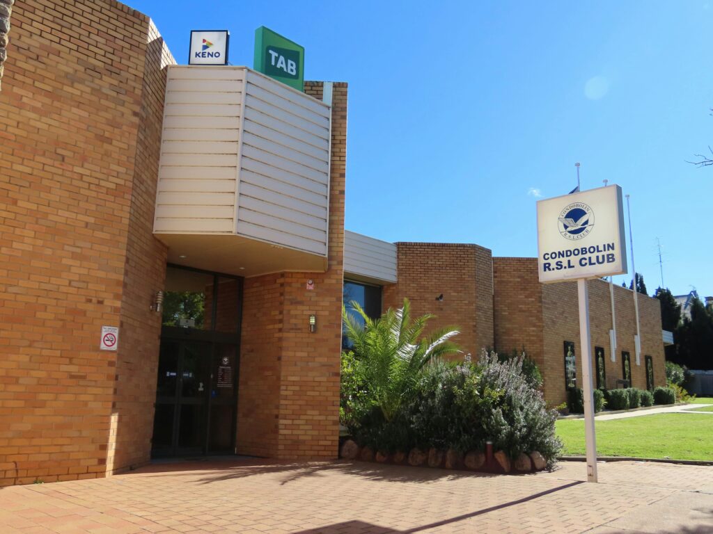 Outside of building